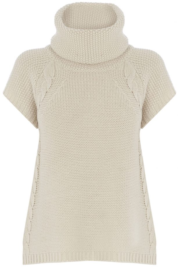 Oasis Cable Tabbard Jumper, £40