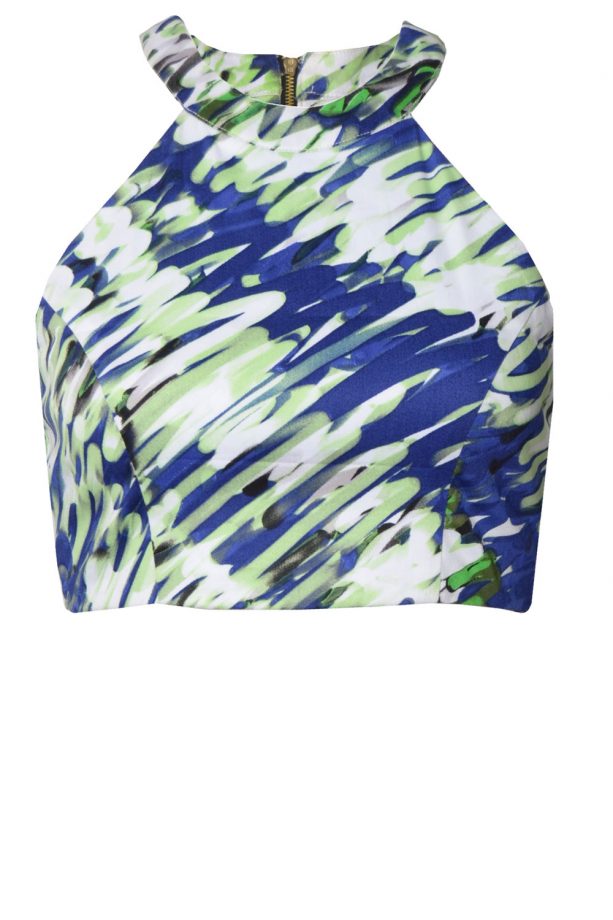 Rare London Printed Co-Ord Top, £22