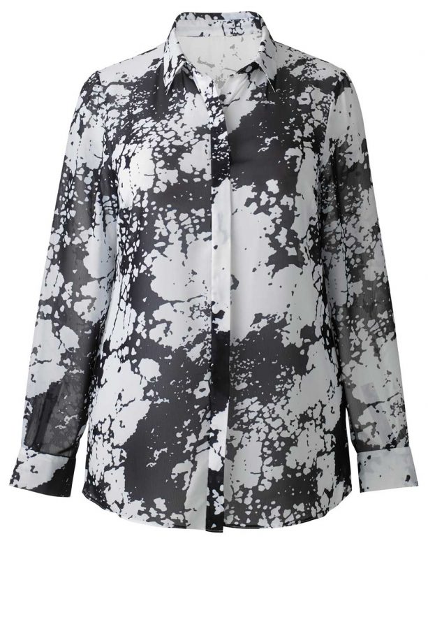 Simply Be LOOK Printed Long Sleeve Shirt, £35