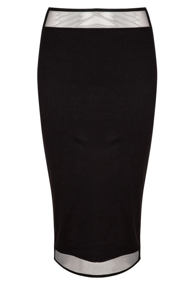 Nicole Scherzinger X Missguided Mesh Pencil Skirt, £20