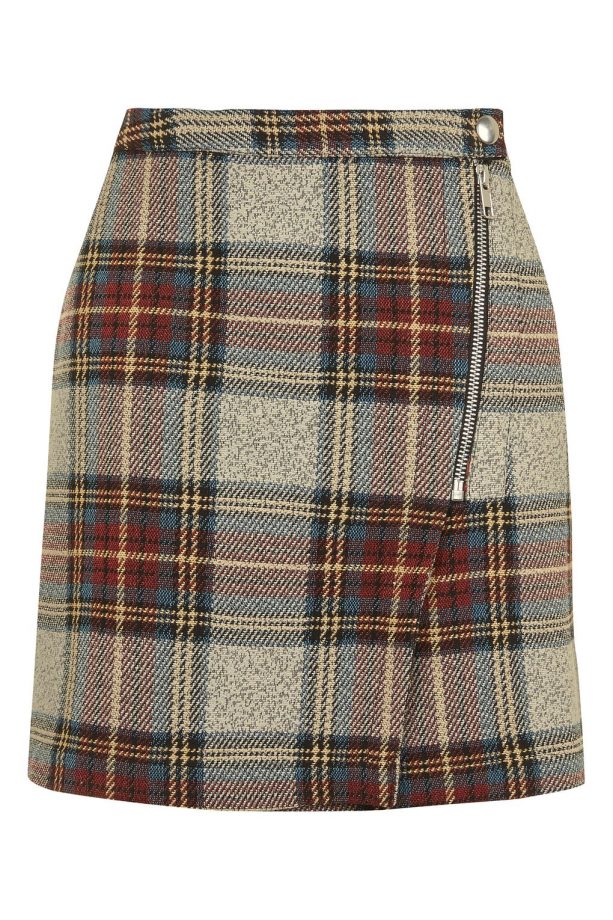 Topshop Tartan Skirt, £36