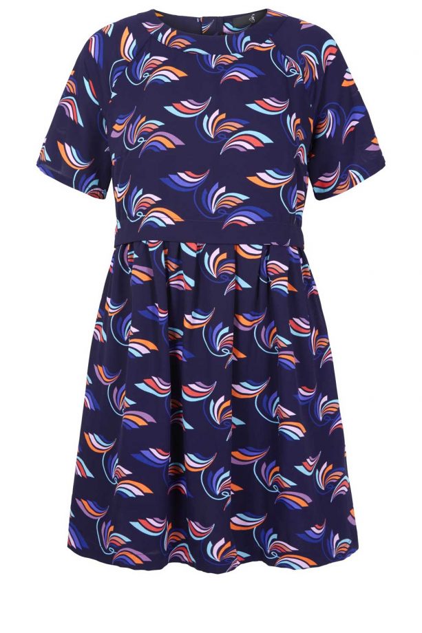 Very Fearne Cotton Printed Waist Detail Tee Dress, £49