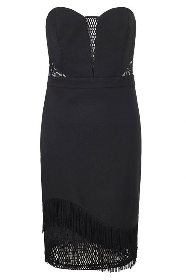 Michelle Keegan For Lipsy Black Lace Dress, £68