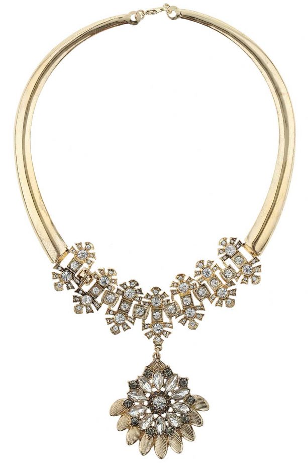 Millie Mackintosh For Dorothy Perkins Flower Short Necklace, £25