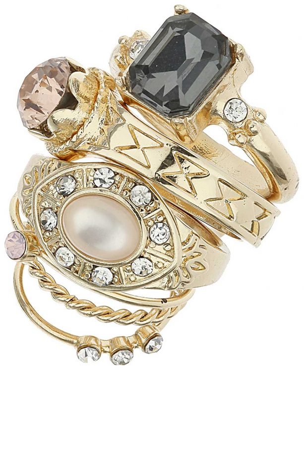 Millie Mackintosh For Dorothy Perkins Ring Stack, £14.50