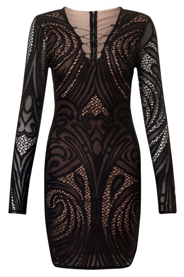Michelle Keegan For Lipsy Lace Dress, £65