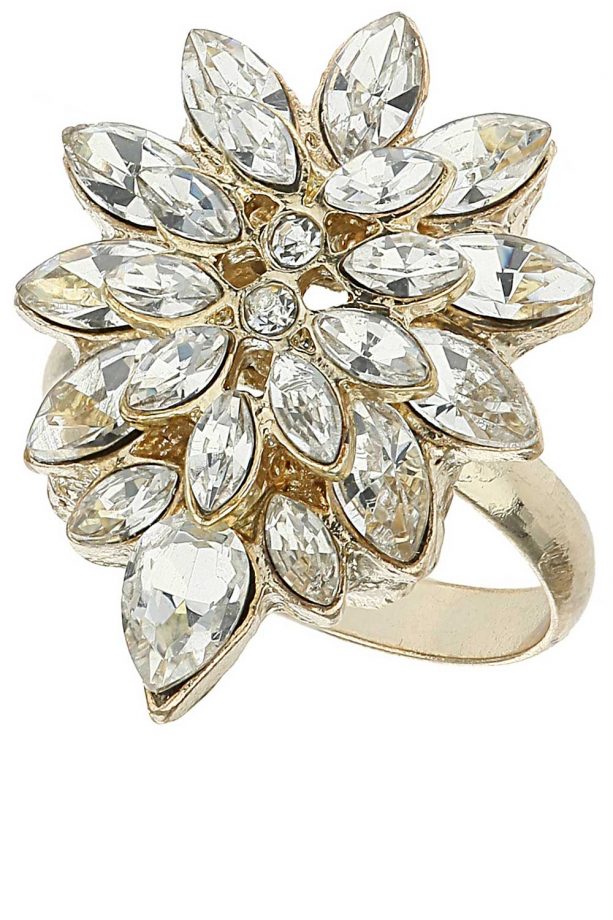 Millie Mackintosh For Dorothy Perkins Petal Stone Ring, £10