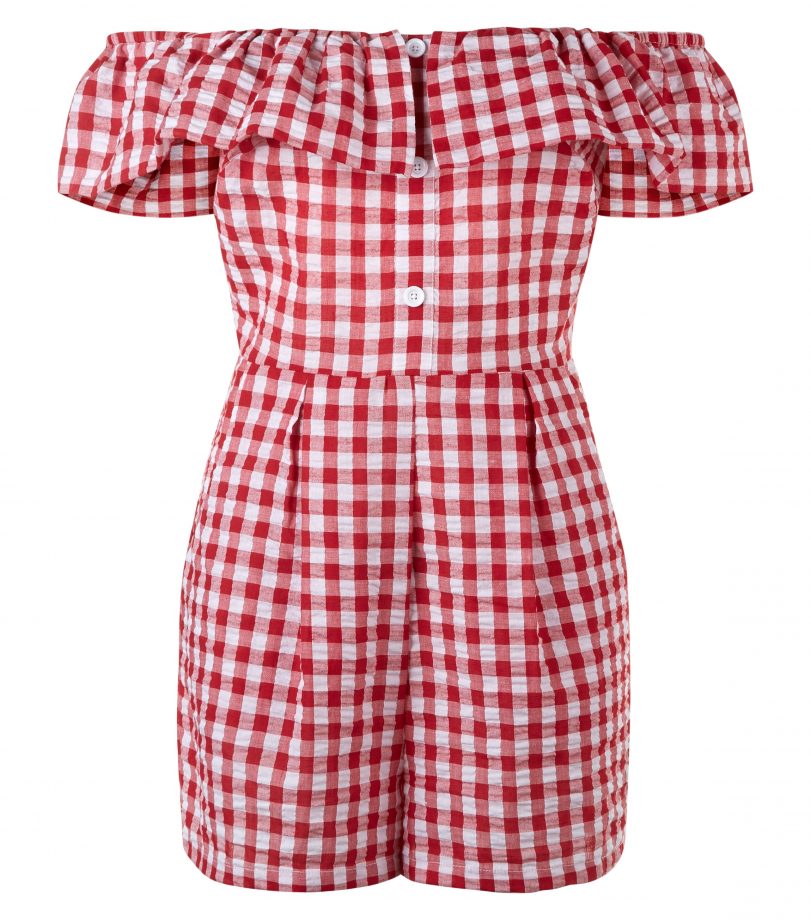 New Look Gingham Playsuit, £22.99