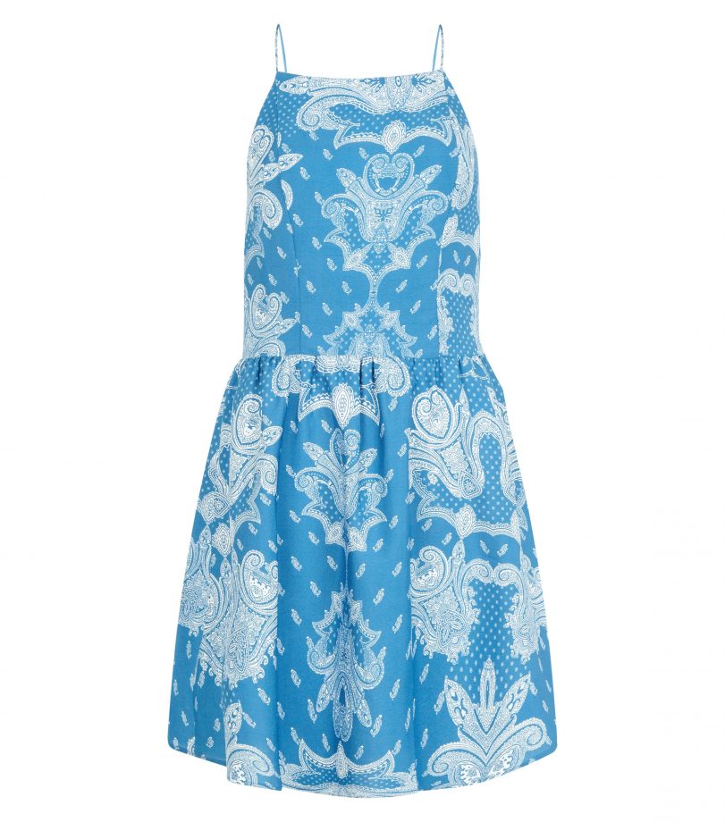 New Look Paisley Print Strappy Skater Dress, £12.99