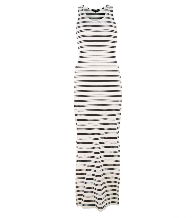 New Look Stripe Split Side Maxi Dress, £22.99
