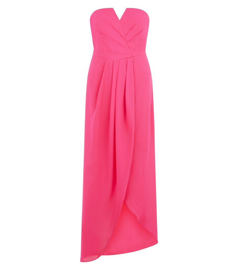 New Look Ruched Maxi Bandeau Dress, £29.99