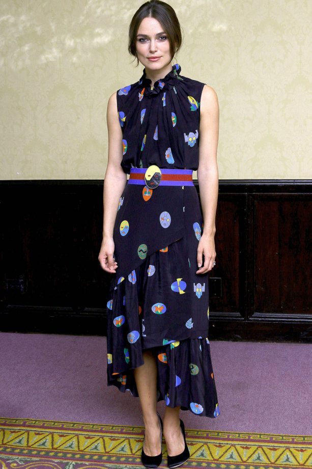 Keira Knightley In Stella McCartney At A 'The Imitation Game' Photocall, 2014