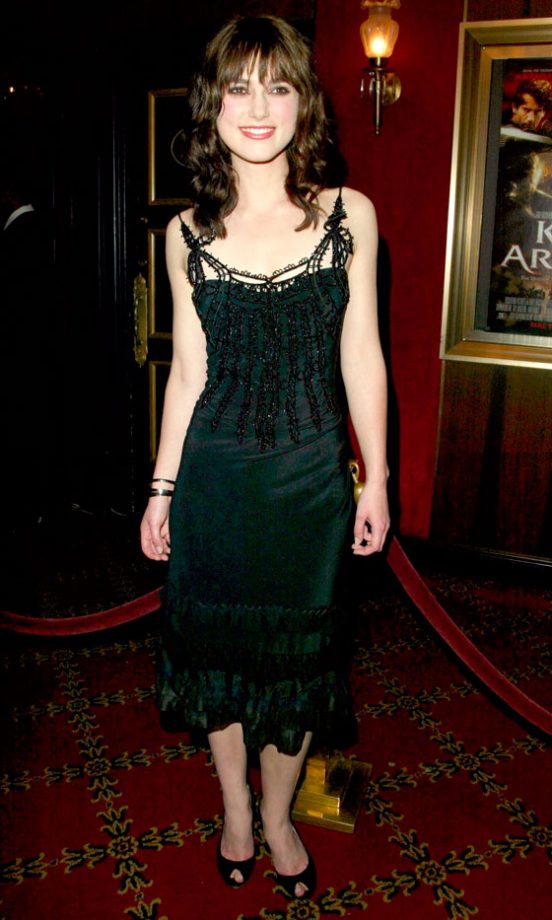 Keira Knightley At The King Arthur Film Premiere, June 2004