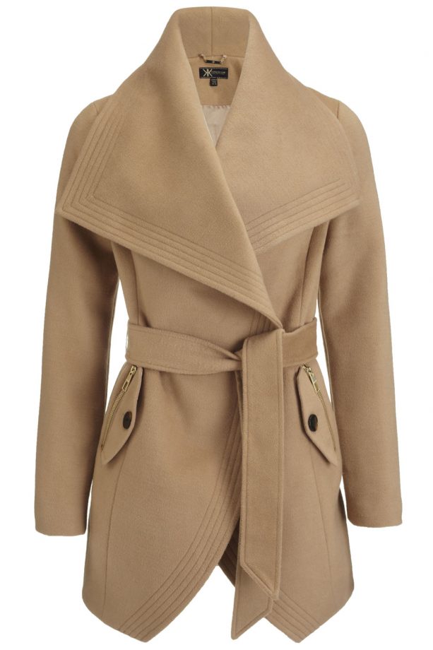 Kardashian Kollection At Lipsy Waterfall Wrap Coat, £130