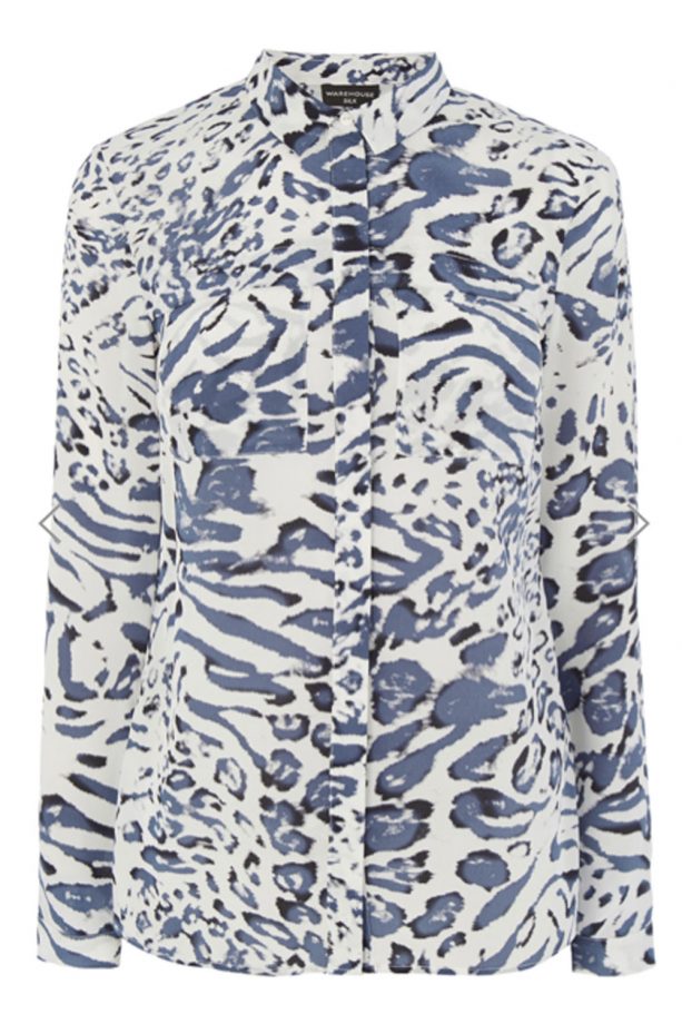 Blouse, £65, Warehouse