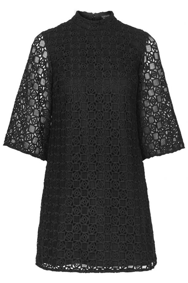 Topshop Bell Sleeve Lace Dress, £55