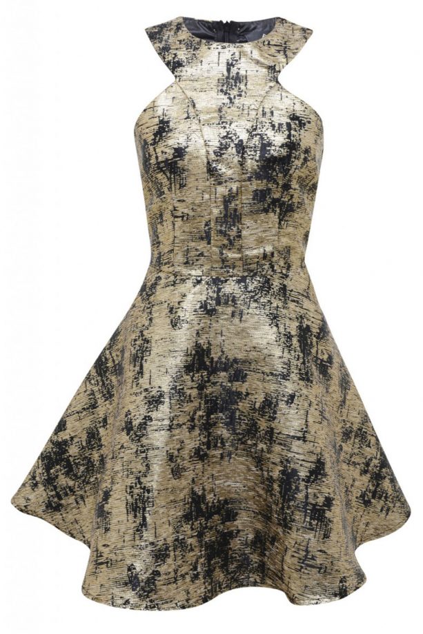 AX Metallic Skater Dress, £55
