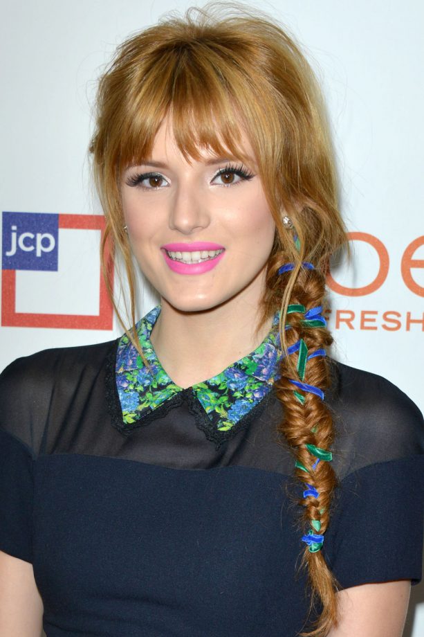 Bella Thorne Proves The Plait Is Back At JCPenney Pop Up Event, 2013