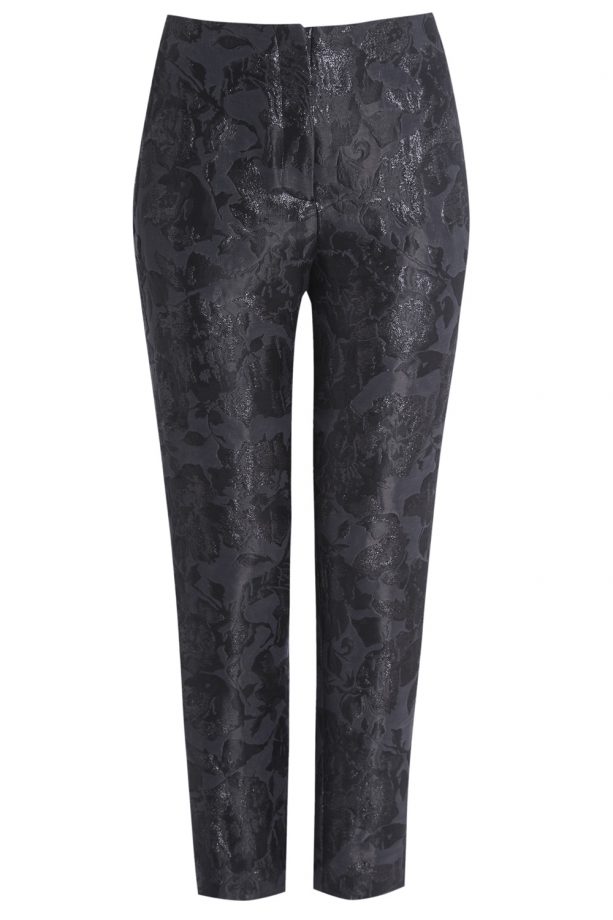 Betty Jackson Black Metallic Trousers, £45