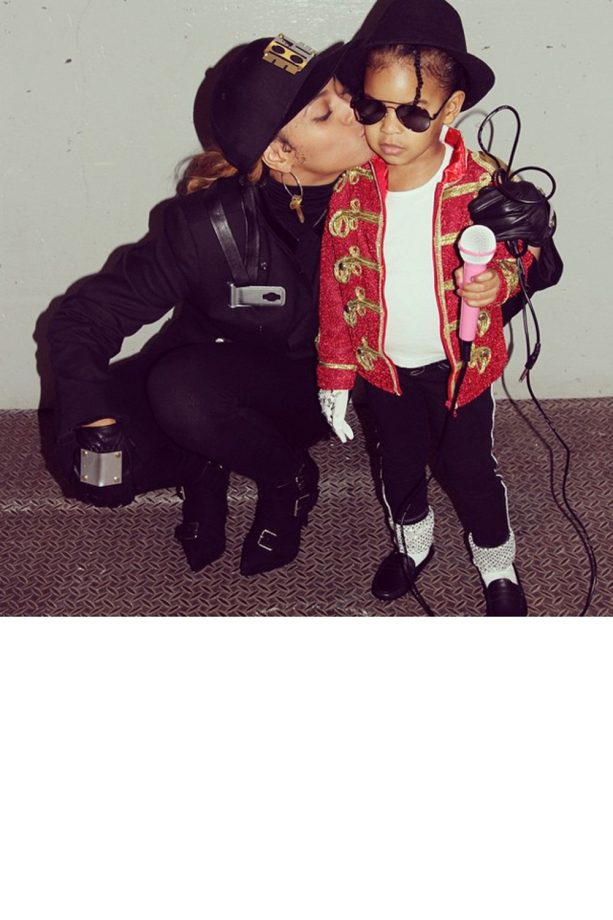 Beyoncé And Blue Ivy Dress Up As Janet And Michael Jackson For Halloween, 2014