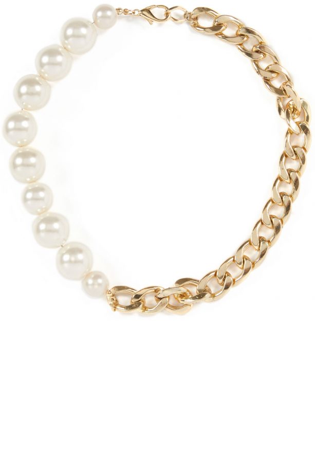 Primark Chain Pearl Necklace, £4