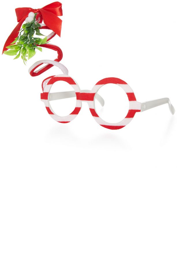 Primark Christmas Misletoe Glasses, £3