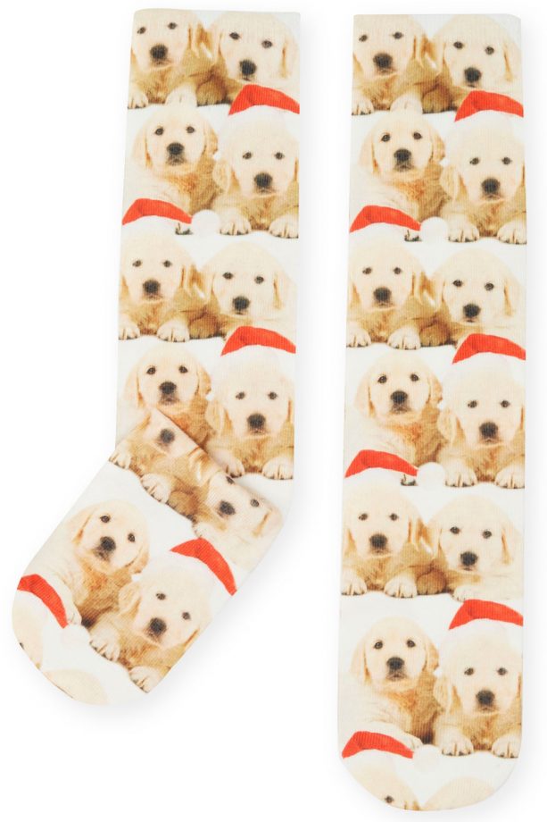 Primark Christmas Puppies Socks, £2