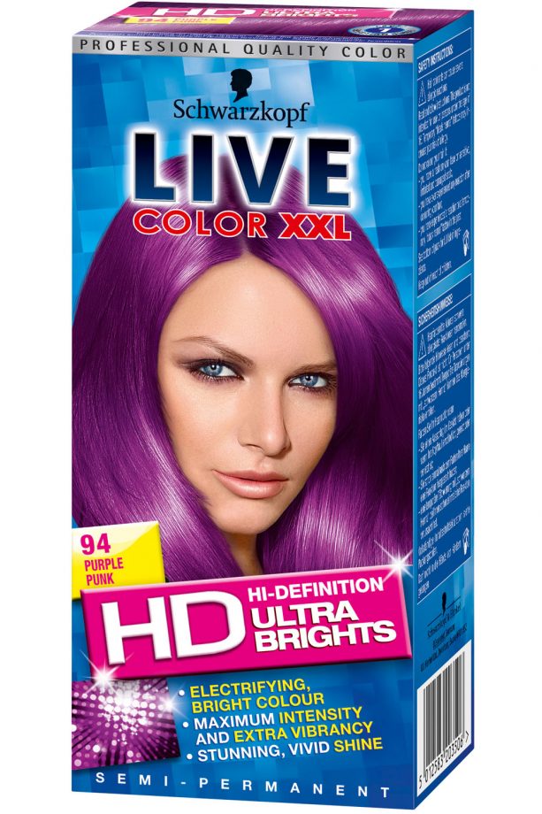 Schwarzkopf LIVE Ultra Brights 94 Purple Punk, £5.49