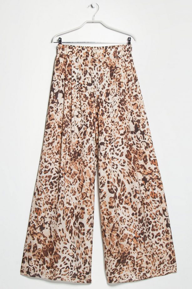 Mango Leopard Palazzo Trousers, £59.99
