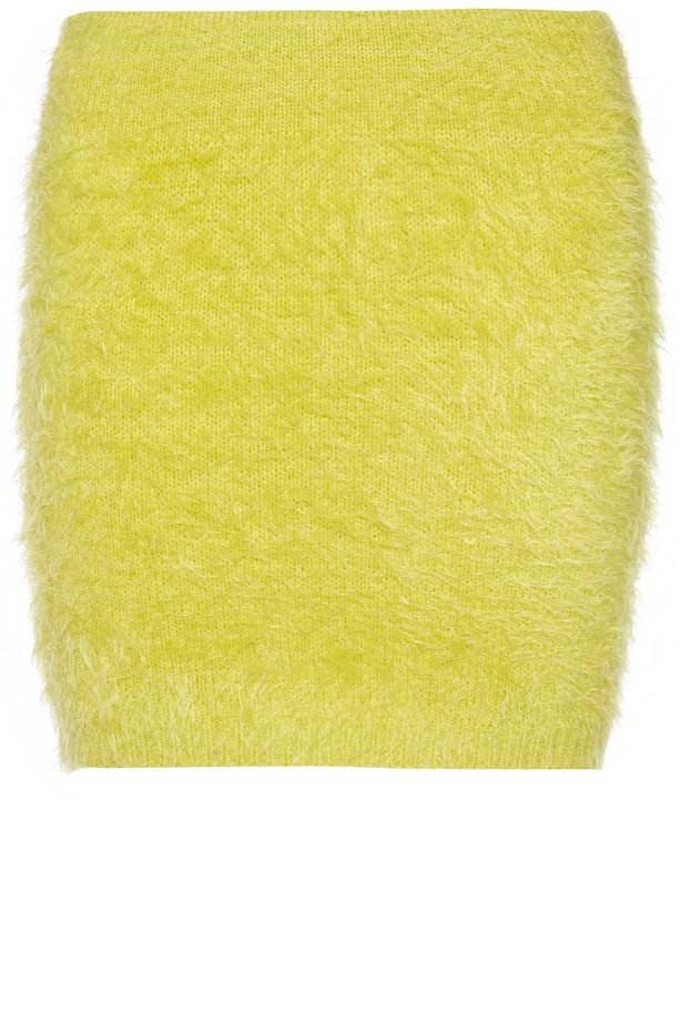 Primark Lime Feather Skirt, £8