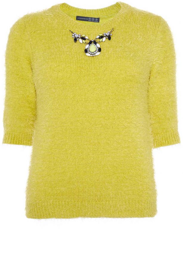 Primark Necklace Trim Feather Top, £12
