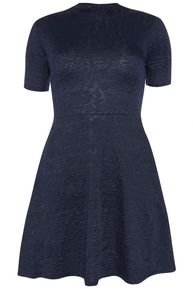 Primark Textured High Neck Dress, £10