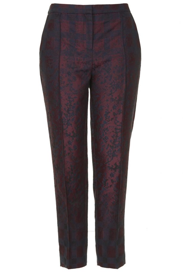 Topshop Check Trousers, £80