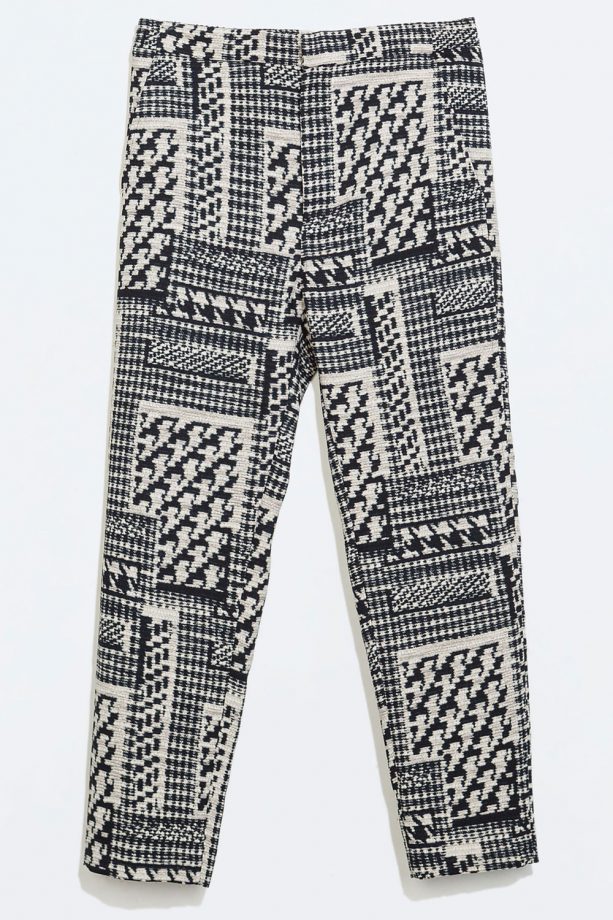 Zara Houndstooth Trousers, £29.99