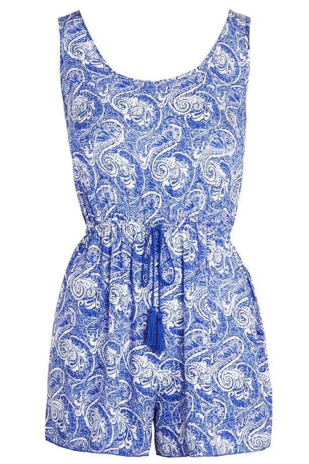F&F Paisley Print Playsuit, £16