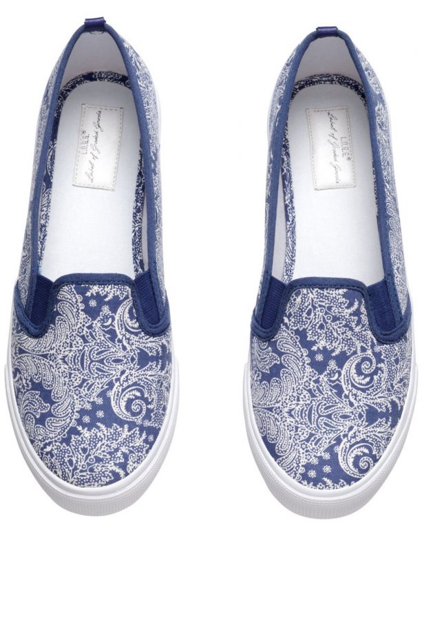 H&M Paisley Trainers, £12.99