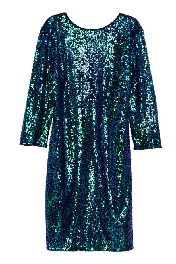 H&M Sequin Dress, £19.99