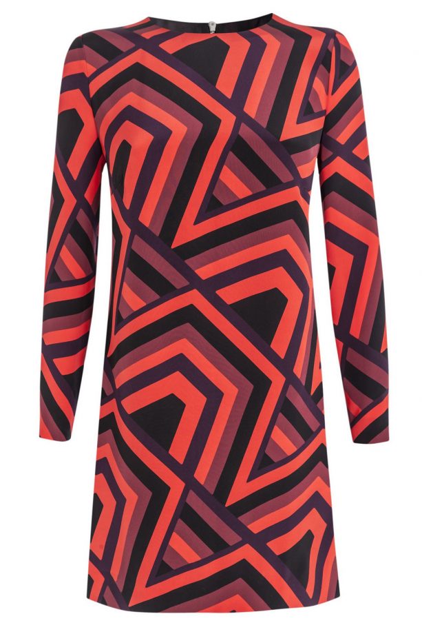 Principles by Ben de Lisi Red Retro Geometric Tunic at Debenhams, £35