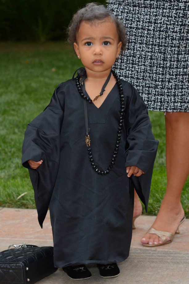 North West Is Vogue Contributing Editor Andre Leon Talley To Kim Kardashian's Anna Wintour, 2014