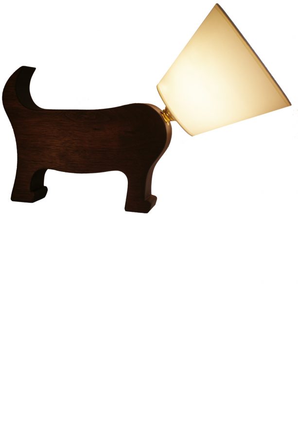 Matt Pugh Design Dog Head Lamp, £120