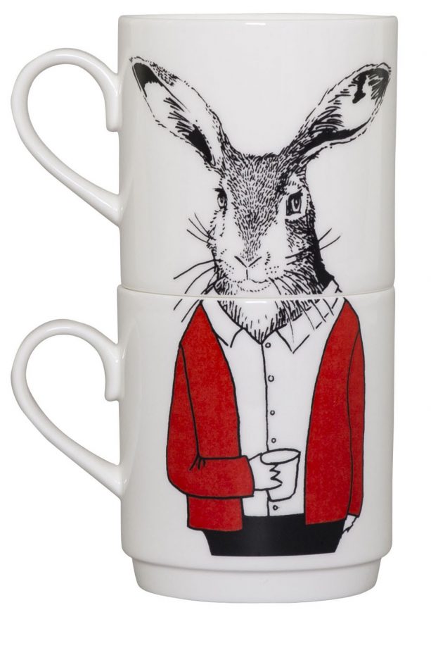 Jimbobart Mr Hare Stackable Mug, £40