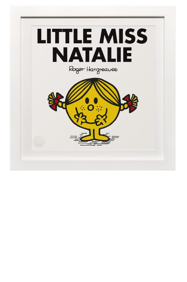 Personalised Little Miss Print Frame, £20