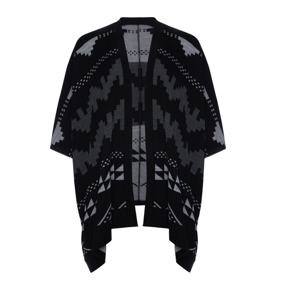 Primark Aztec Patterned Poncho, £14