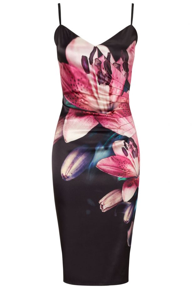 Lipsy Loves Michelle Keegan Floral Print Cami Dress, £65