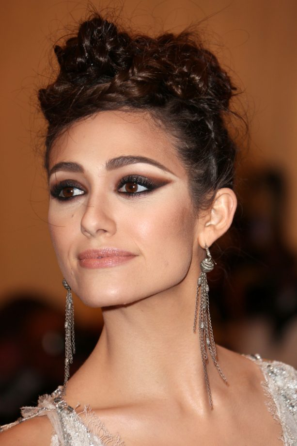 Emmy Rossum At The Costume Institute Gala Benefit Celebrating The Punk Chaos To Couture Exhibition Metropolitan Museum of Art, 2013