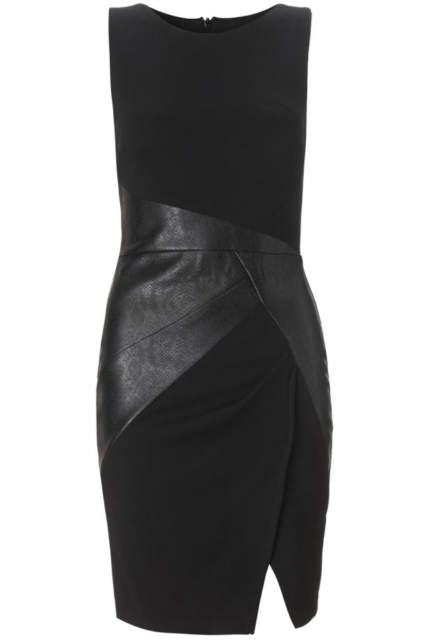 Lipsy Loves Michelle Keegan Panel Textured Shift Dress, £55