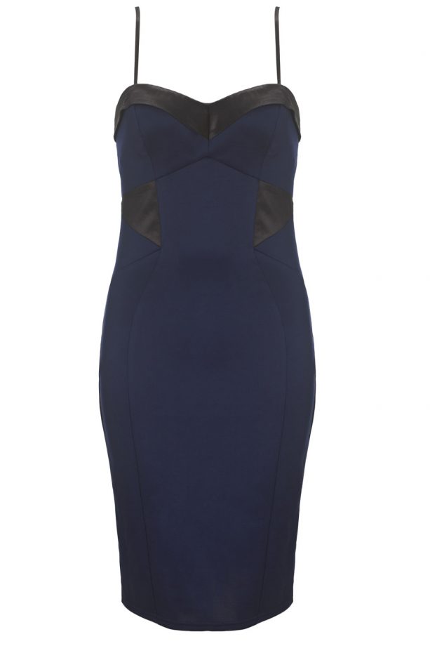 Lipsy Loves Michelle Keegan Satin Detail Shift Dress, £60