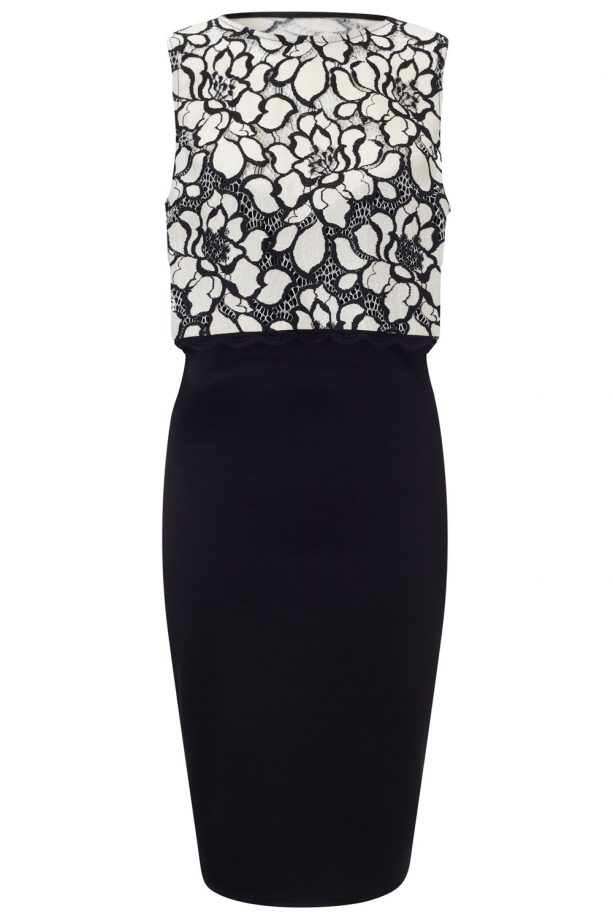 Lipsy Loves Michelle Keegan 2 In 1 Bodycon Dress, £65