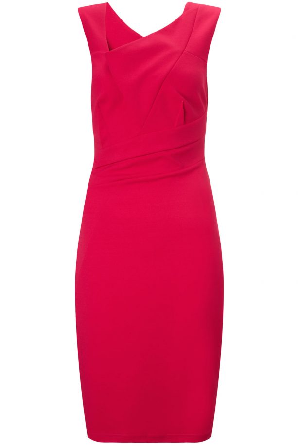 Lipsy Loves Michelle Keegan Asymetric Pleat Top Dress, £60