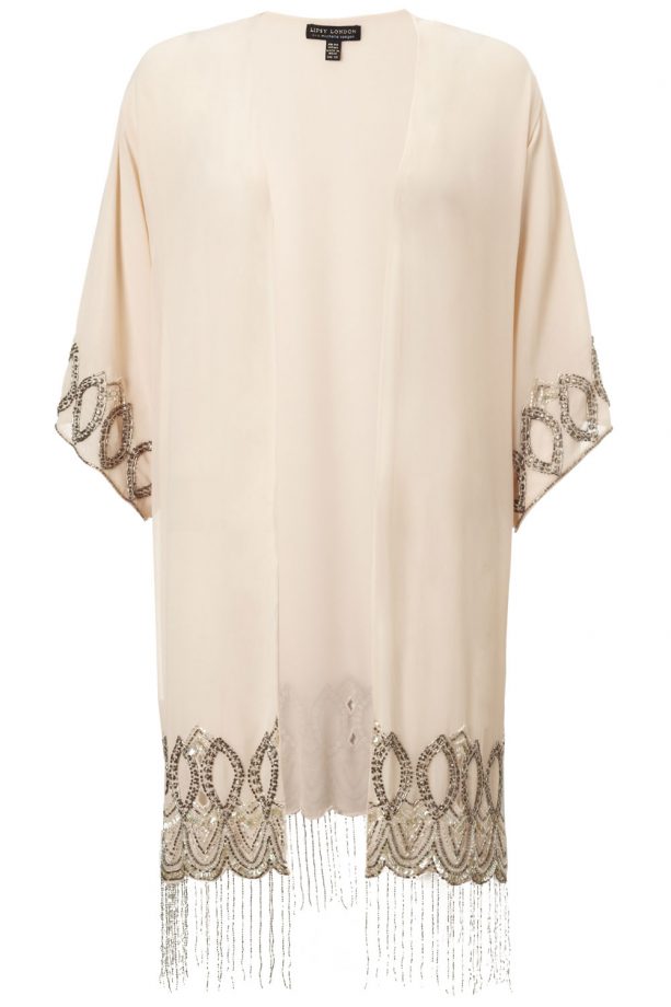 Lipsy Loves Michelle Keegan Beaded Kimono, £75